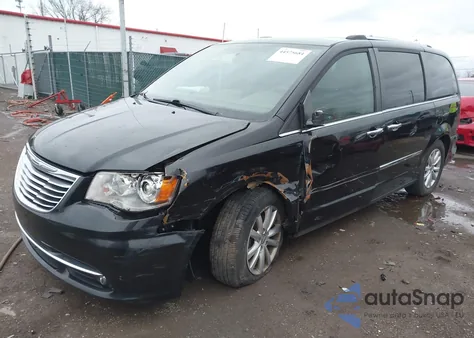 2016 Chrysler Town & Country Limited Platinum from USA, damaged, VIN 2C4RC1GG8GR133600